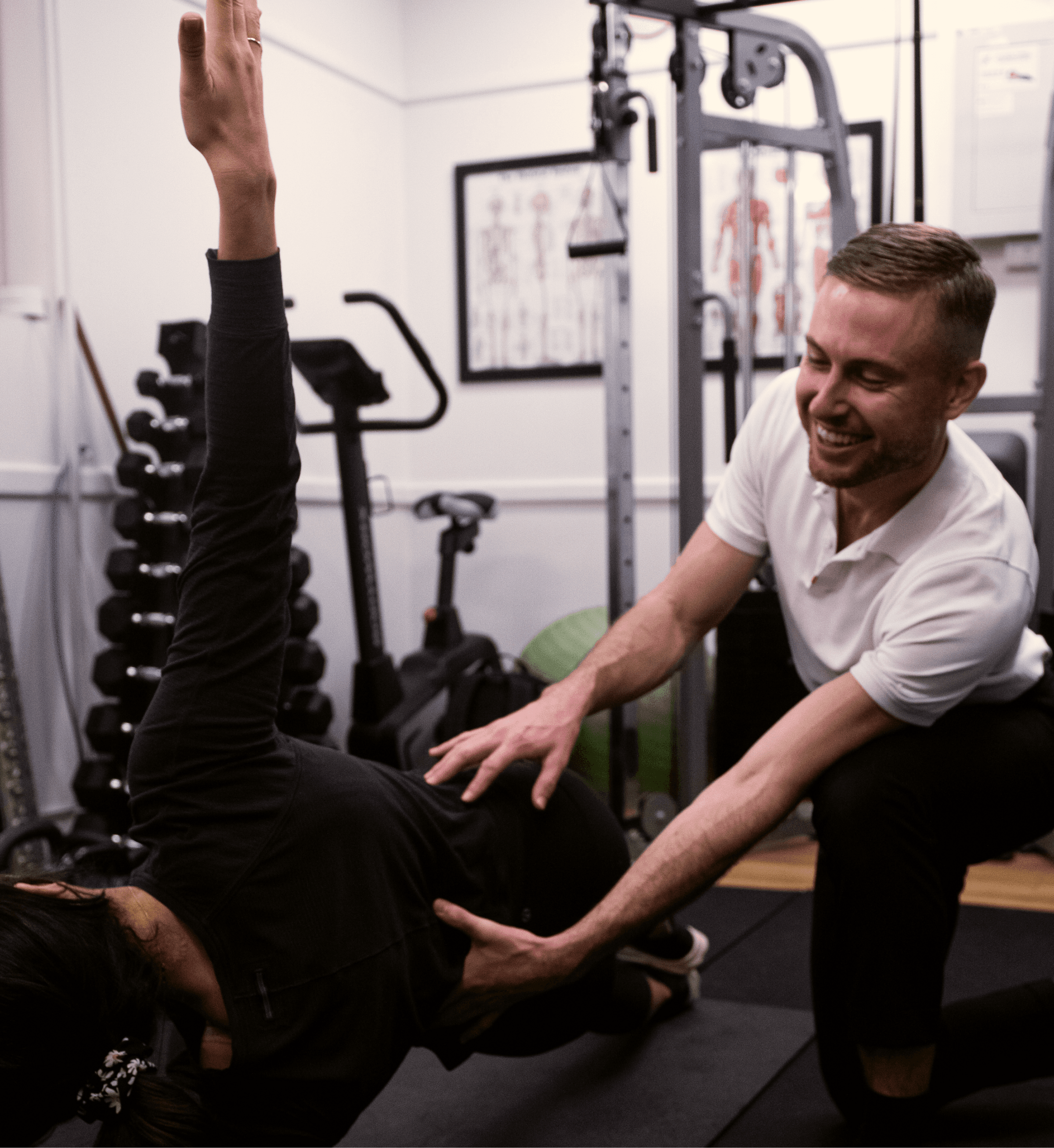 Michael treating patient